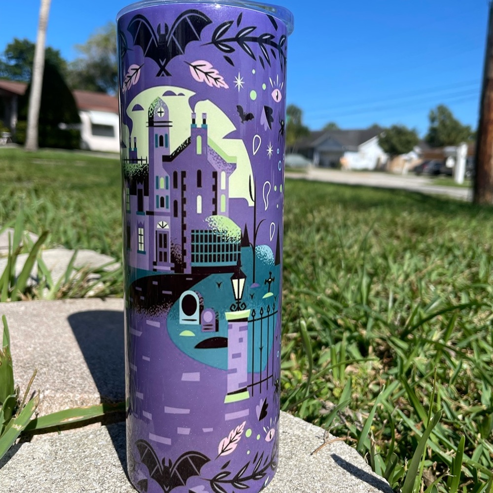 Purple haunted mansion